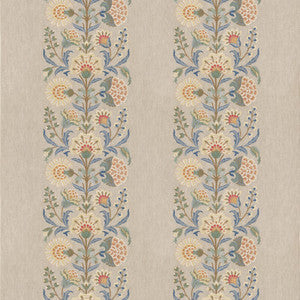 G P & J Baker Fabric Annesley Blue