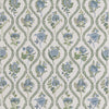 G P & J Baker Fabric Burford Embroidery Blue/Emerald BF11025.2.0