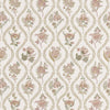 G P & J Baker Fabric Burford Embroidery Rose/Cream BF11025.4.0