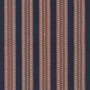 G P & J Baker Fabric Worlds Apart Indigo BF11059.2.0