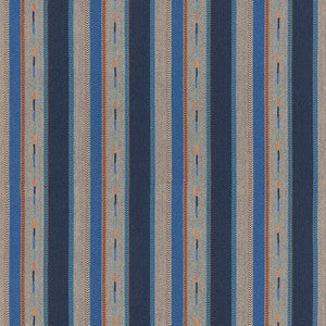 G P & J Baker Fabric Bunty Indigo BF11062.2.0