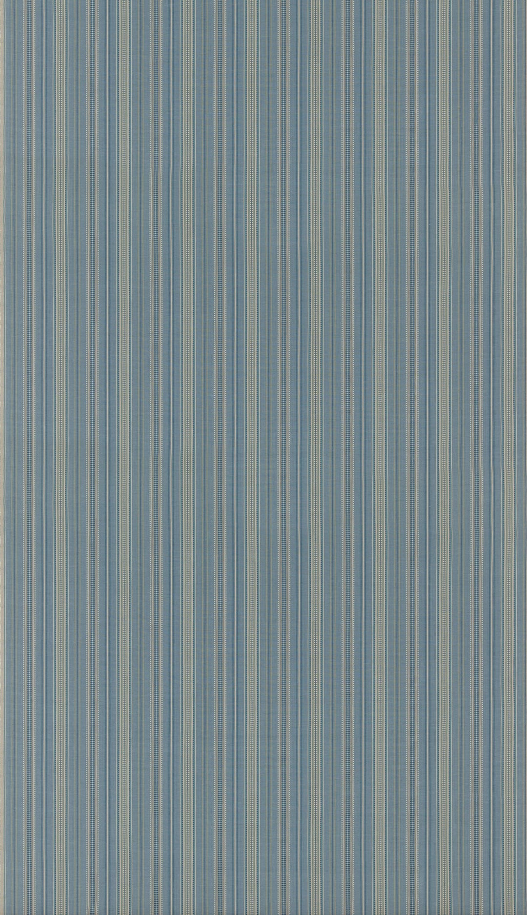 G P & J Baker Fabric Penny Stripe - Blue