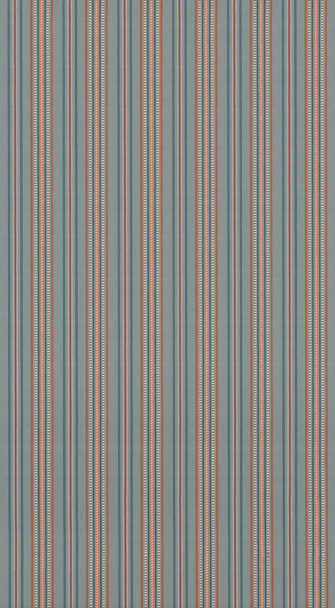 G P & J Baker Fabric Rufus Stripe - Teal