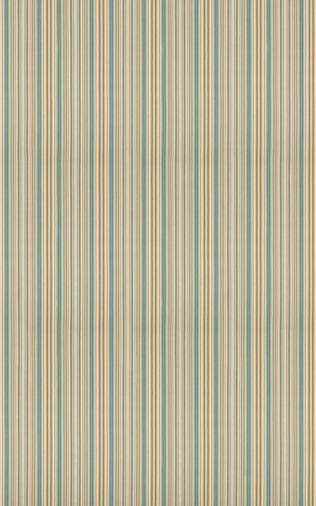 G P & J Baker Fabric Luna Stripe - Blue/Green