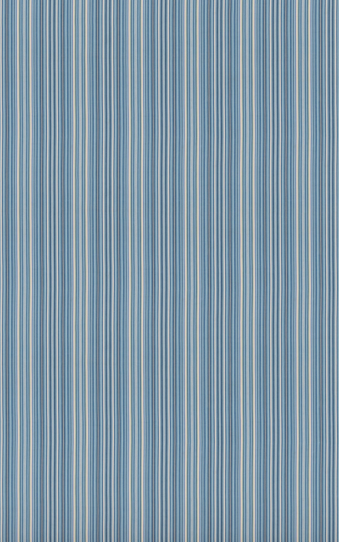 G P & J Baker Fabric Luna Stripe - Blue