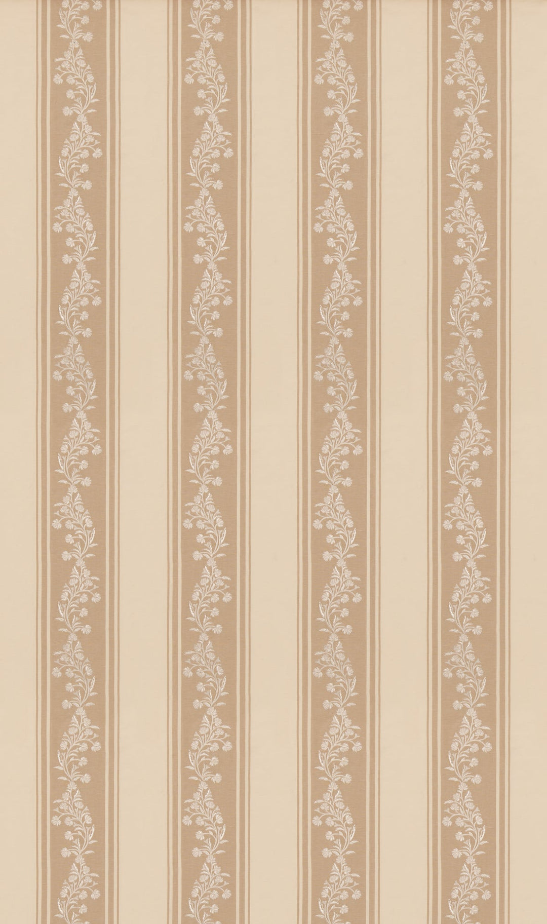 G P & J Baker Fabric Aldbury Stripe - Parchment