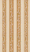 G P & J Baker Fabric Aldbury Stripe - Ochre