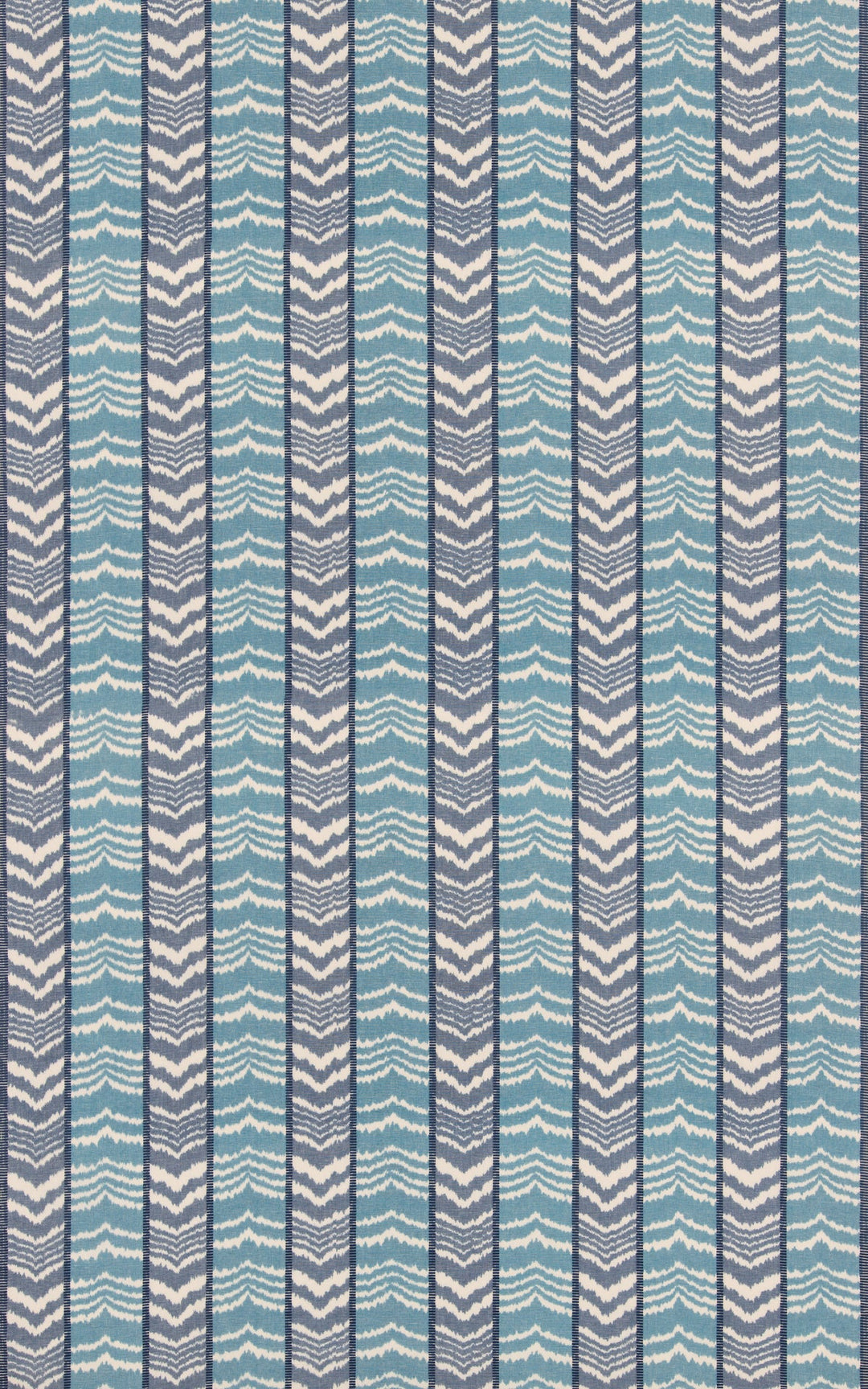 G P & J Baker Fabric Henley - Blue