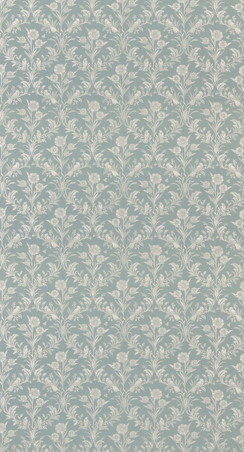 G P & J Baker Fabric Bowhill - Blue
