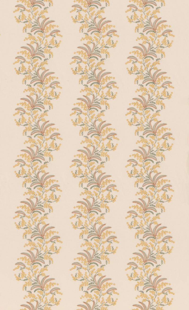 G P & J Baker Fabric Sea Aster - Ochre