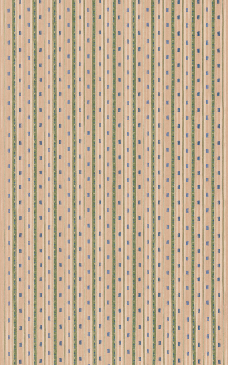 G P & J Baker Fabric Tradewind - Blue/Green
