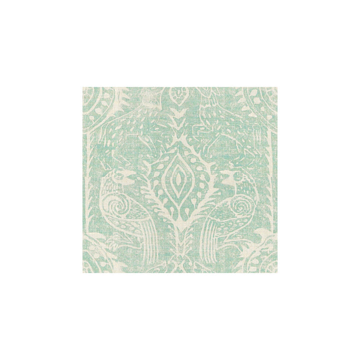 Beasties Aqua by Lee Jofa Designer Fabric BLITHFIELD LINEN - 100% United Kingdom Horizontal: 42.5 and Vertical: 21 54 - Swanky Fabrics -