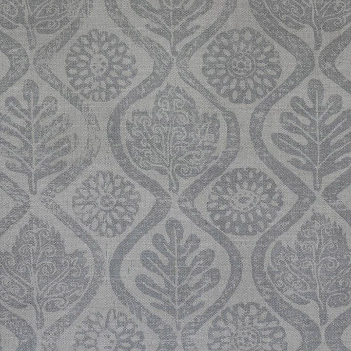 Oakleaves French Grey by Lee Jofa Designer Fabric BLITHFIELD LINEN - 100% United Kingdom Horizontal: 44 and Vertical: 31.75 51 - Swanky Fabrics -
