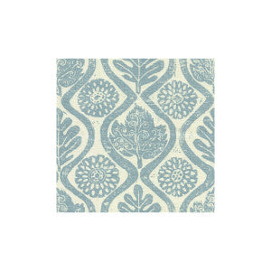 Lee Jofa Fabric Oakleaves Blue