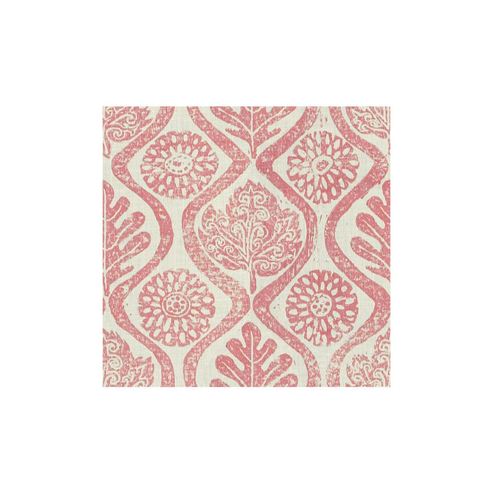 Oakleaves Pink by Lee Jofa Designer Fabric BLITHFIELD LINEN - 100% United Kingdom - Horizontal: 44 and Vertical: 31.75 51 - Swanky Fabrics -