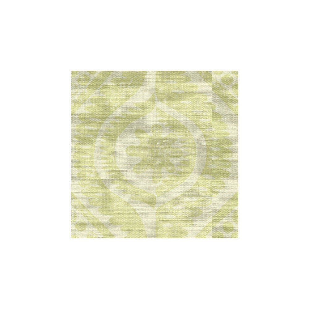 Damask Lime by Lee Jofa Designer Fabric BLITHFIELD LINEN - 100% United Kingdom - Horizontal: 23 and Vertical: 22 53.5 - Swanky Fabrics -