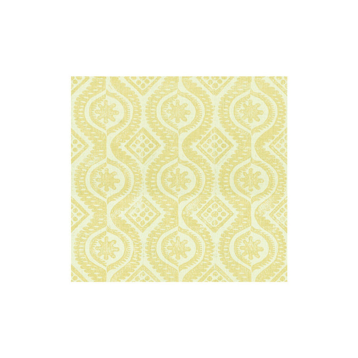 Damask Yellow by Lee Jofa Designer Fabric BLITHFIELD LINEN - 100% United Kingdom - Horizontal: 23 and Vertical: 22 53.5 - Swanky Fabrics -