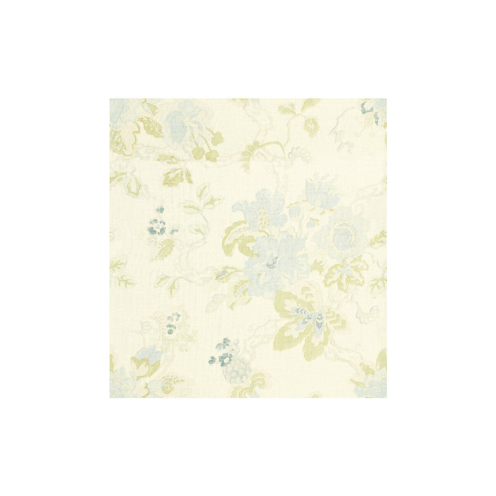 Parnham Blue/Green by Lee Jofa Designer Fabric BLITHFIELD LINEN - 100% United Kingdom Horizontal: 25.25 and Vertical: 28 51.5 - Swanky Fabrics -