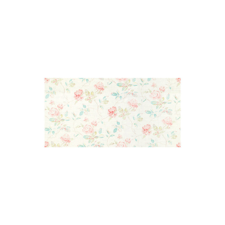 Marlow Turq/Pink/Oys by Lee Jofa Designer Fabric BLITHFIELD LINEN - 88%;NYLON - 12% United Kingdom Horizontal: 51.5 and Vertical: 25.5 51.5 - Swanky Fabrics -