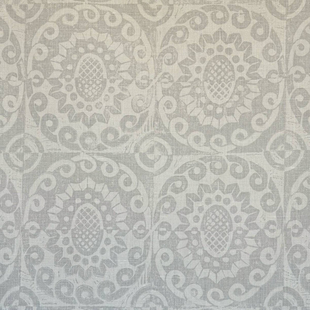 Pineapple On Oyster Pale Taupe by Lee Jofa Designer Fabric BLITHFIELD LINEN - 100% United Kingdom Horizontal: 17.73 and Vertical: 31 53 - Swanky Fabrics -