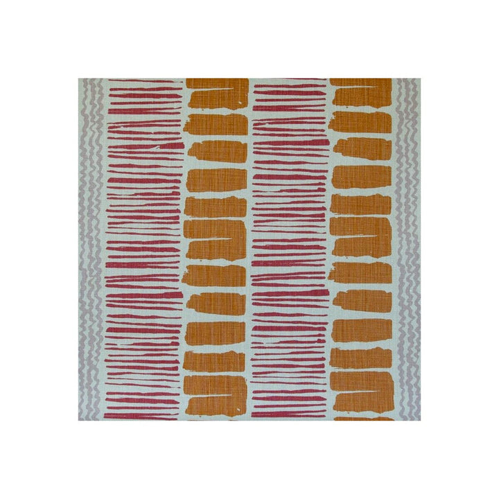 Saltaire Orange/Pink/Purple by Lee Jofa Designer Fabric BLITHFIELD LINEN - 100% United Kingdom Horizontal: 26 and Vertical: 25.22 52.79 - Swanky Fabrics -