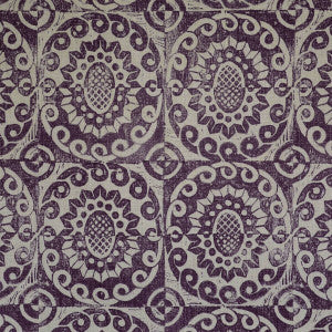 Lee Jofa Fabric Pineapple On Rustic Aubergine