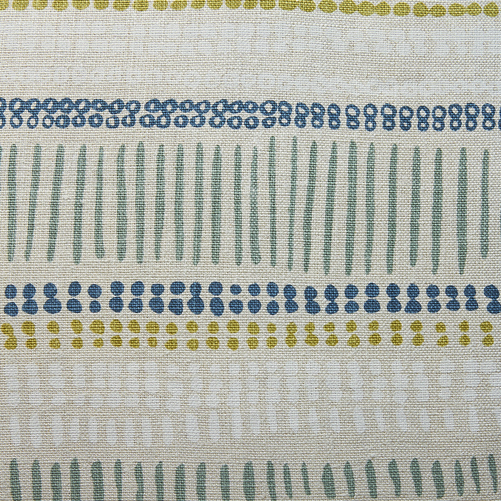 Saybrook Blue/Aqua/Lm by Lee Jofa Designer Fabric BLITHFIELD LINEN - 100% United Kingdom Horizontal: 15.25 and Vertical: 13.375 54 - Swanky Fabrics -
