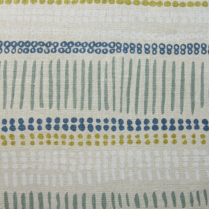 Saybrook Blue/Aqua/Lm by Lee Jofa Designer Fabric BLITHFIELD LINEN - 100% United Kingdom - Horizontal: 15.25 and Vertical: 13.375 54 - Swanky Fabrics -