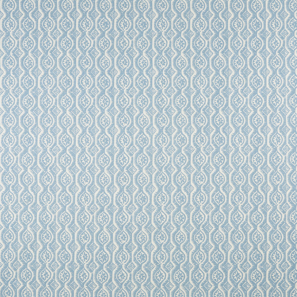 Small Damask Blue by Lee Jofa Designer Fabric BLITHFIELD LINEN - 88%;POLYAMIDE - 12% United Kingdom Horizontal: 5.375 and Vertical: 8.375 54 - Swanky Fabrics -