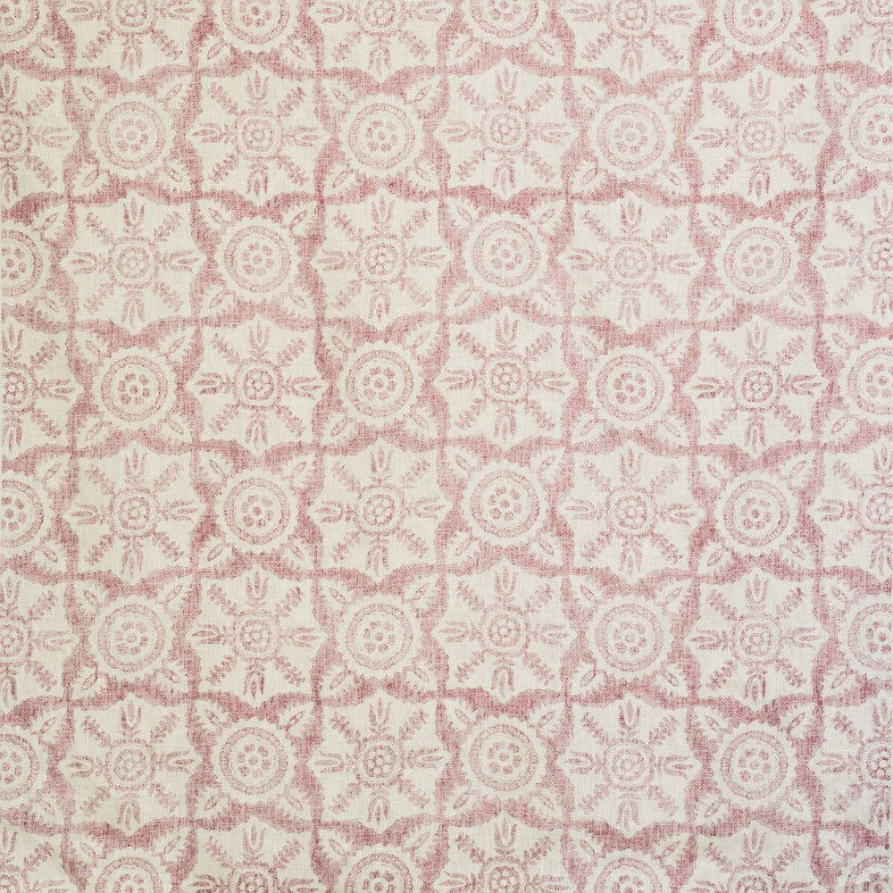 Rossmore Ii Pink by Lee Jofa Designer Fabric BLITHFIELD LINEN - 100% United Kingdom Horizontal: 15 and Vertical: 15 52.75 - Swanky Fabrics -