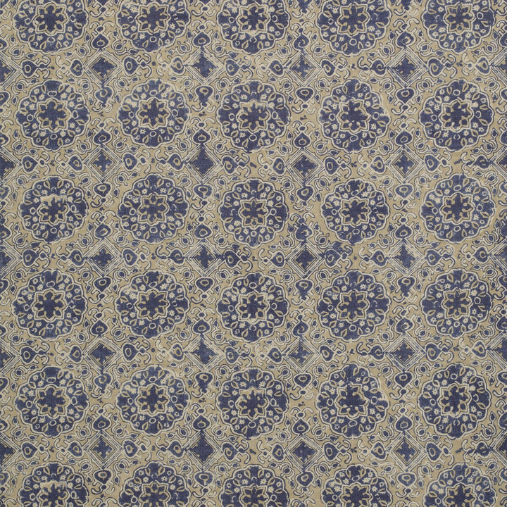Ashcombe Sand/Blue by Lee Jofa Designer Fabric BLITHFIELD LINEN - 100% Thailand Horizontal: 10.5 and Vertical: 31.5 52.5 - Swanky Fabrics -