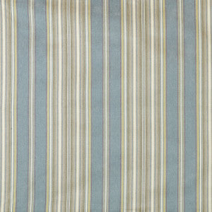 Lee Jofa Fabric Windsor Stripe Aqua/Gold