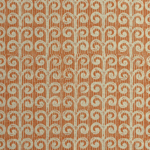 Lee Jofa Fabric Fern Tangerine
