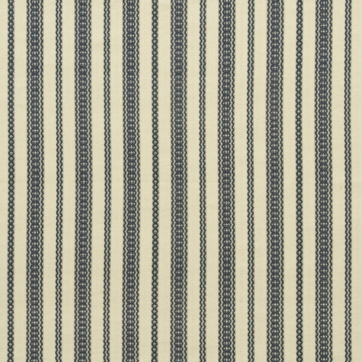 Payson Navy by Lee Jofa Designer Fabric BLITHFIELD COTTON - 100% United Kingdom MEDIUM Horizontal: 2.75 and Vertical: 0.4 52 - Swanky Fabrics -