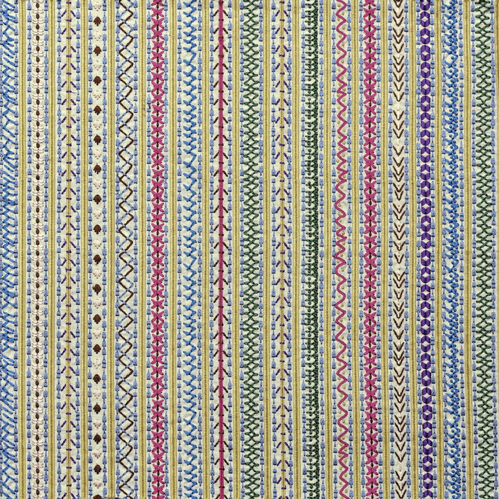 Capri Yellow/Multi by Lee Jofa Designer Fabric BLITHFIELD COTTON - 100% India Horizontal: 24.6 and Vertical: 1.4 52 - Swanky Fabrics -