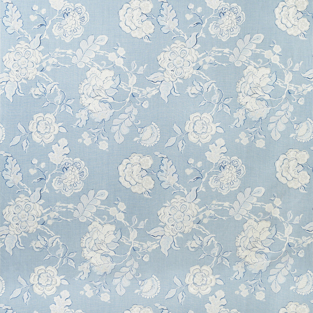 Somerset Sky by Lee Jofa Designer Fabric BLITHFIELD LINEN - 100% Thailand MEDIUM Horizontal: 26.97 and Vertical: 26.97 54 - Swanky Fabrics -
