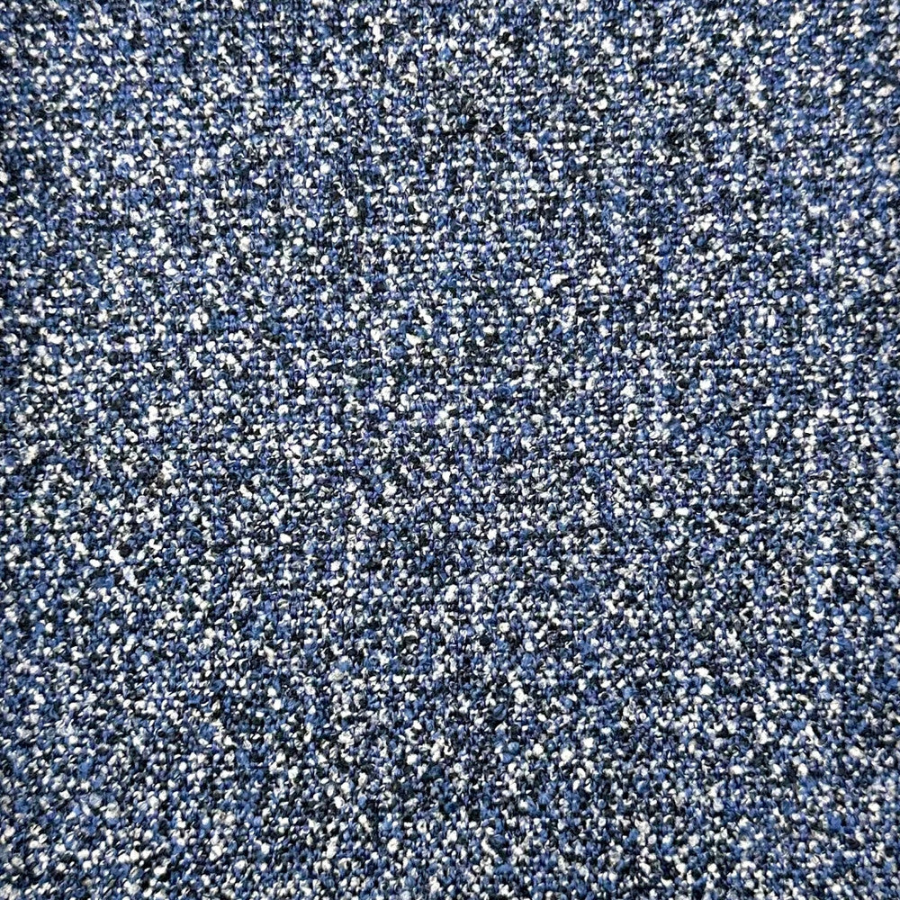 Boswell # 518 Indigo by Maxwell Designer Fabric Performance Textures Iii 100% POLYESTER CHINA 55" - Swanky Fabrics -