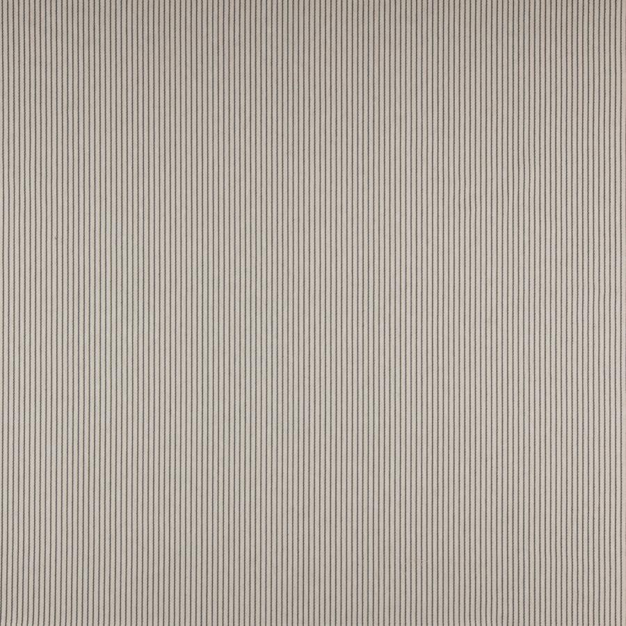Bibury # 633 Charcoal by Maxwell Designer Fabric Stripes & Checks Iii 64% COTTON
36% POLYESTER INDIA H-0.4" 54" - Swanky Fabrics -