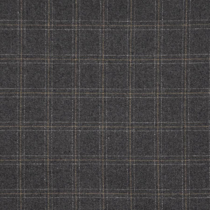Barrie # 430 Carbon by Maxwell Designer Fabric Menswear Ii-Plaids & Checks 40% WOOL
35% POLYESTER
15% NYLON
10% ACRYLIC INDIA V-3.4" H-3.4" 55" - Swanky Fabrics -