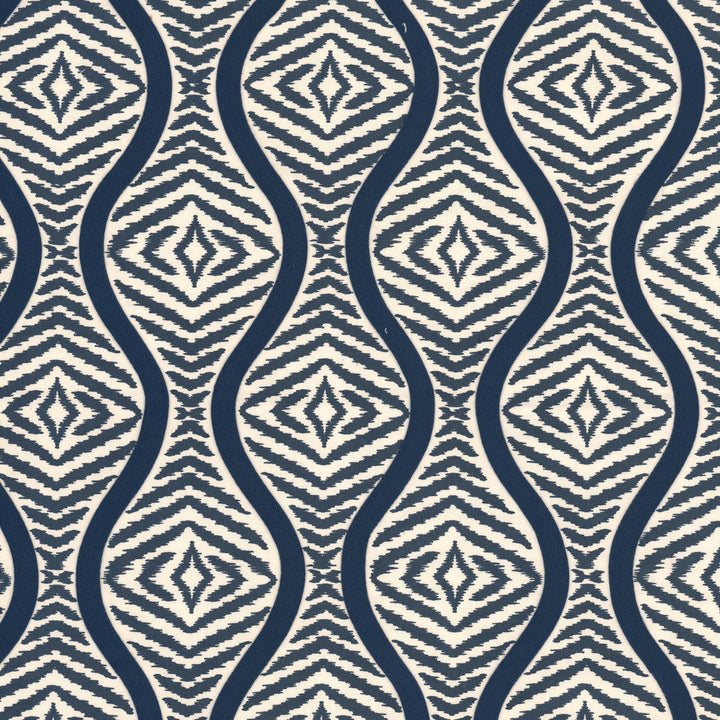 Bigwig 1 Wedgewood by Stout Fabric Stout Fabric Bigwig 1 WedgewoodFabric COMFORTABLE LIVING MOONSTONE/NAVY 100%COT INDIA </p><p>Repeat: H: 7.000, V: 8.625 52 in - Fabric Carolina -