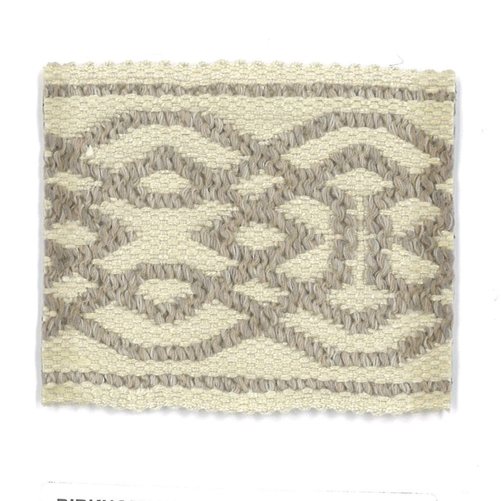 Birkhoff 2 Stone by Stout Trim Stout Trim Birkhoff 2 StoneTrim TREND ALERT TRIM 41%COT 34%LIN 22%SVI 3%POL CHINA </p><p>Repeat: H: 2.750, V: 0.000 2.38 in - Fabric Carolina -