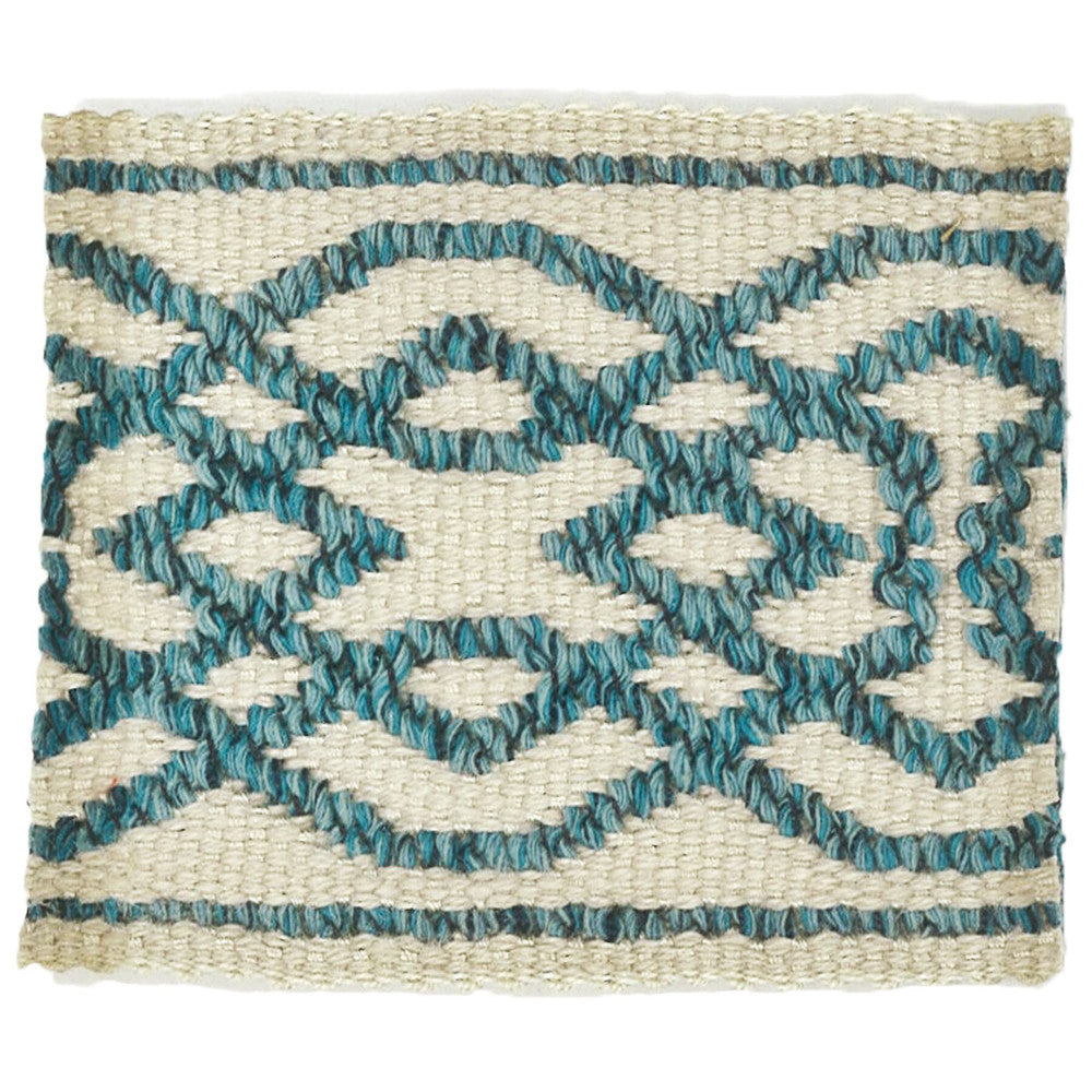 Birkhoff 6 Harbor by Stout Designer Trim TREND ALERT TRIM 41%COT 34%LIN 22%SVI 3%POL CHINA Horizontal: 2.75 and Vertical: 0 2.38 in - Swanky Fabrics -