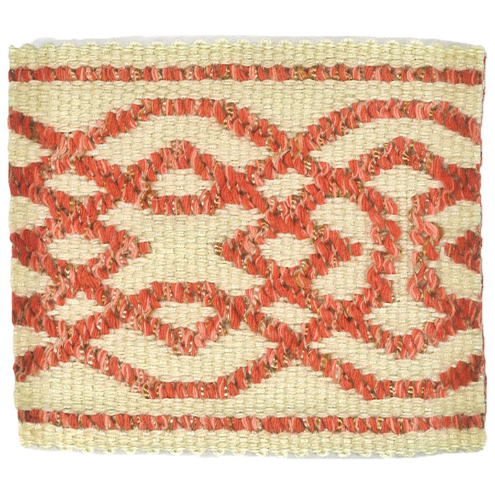 Birkhoff 7 Coral by Stout Trim Stout Trim Birkhoff 7 CoralTrim TREND ALERT TRIM 41%COT 34%LIN 22%SVI 3%POL CHINA </p><p>Repeat: H: 2.750, V: 0.000 2.38 in - Fabric Carolina -