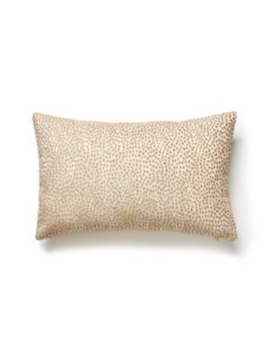 Flurry Pillow 14 X 22 - Caribou BILFLURPILL0001 by Scalamandre Designer Pillows 36% POLYESTER, 34% VISCOSE, 25% COTTON,, 5% LUXCELLE U.S.A. HEAVY DUTY Horizontal: and Vertical: 0 - Swanky Fabrics -