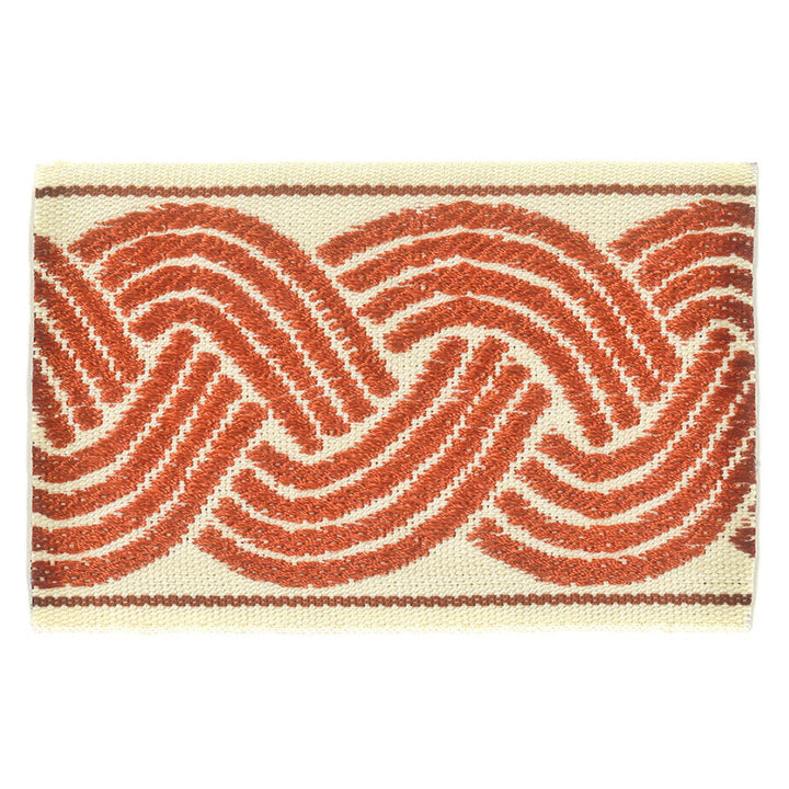Blenheim 8 Paprika by Stout Trim Stout Trim Blenheim 8 PaprikaTrim INSIGHTS TRIM 56%POL 44%SVI CHINA </p><p>Repeat: H: 2.875, V: 0.000 2.63 in - Fabric Carolina -