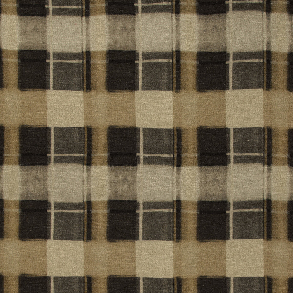 Blockaded Hickory by Kravet Design Designer Fabric BARCLAY BUTERA SAGAMORE LINEN - 52%;VISCOSE - 33%;COTTON - 15% Italy HEAVY Horizontal: 13.77 and Vertical: 21 54 - Swanky Fabrics -