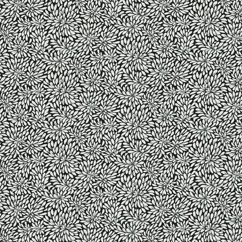 Orlando 9009 Onyx by ABBEYSHEA Designer Fabric 85% Polyester, 15% Cotton China 50,000 Double Rubs (Wyzenbeek) </p><p>Repeat: Horizontal: 28.0" (71.1 cm) Up the Roll and Vertical: 13.5" (34.3 cm) Across the Roll 56" (142 cm) - Swanky Fabrics -
