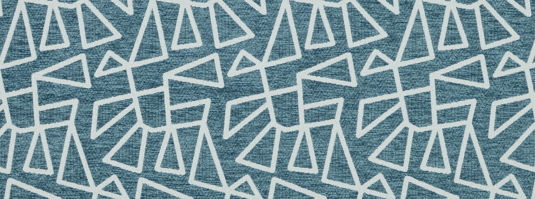 Blox 593 Indigo by Covington Designer Fabric