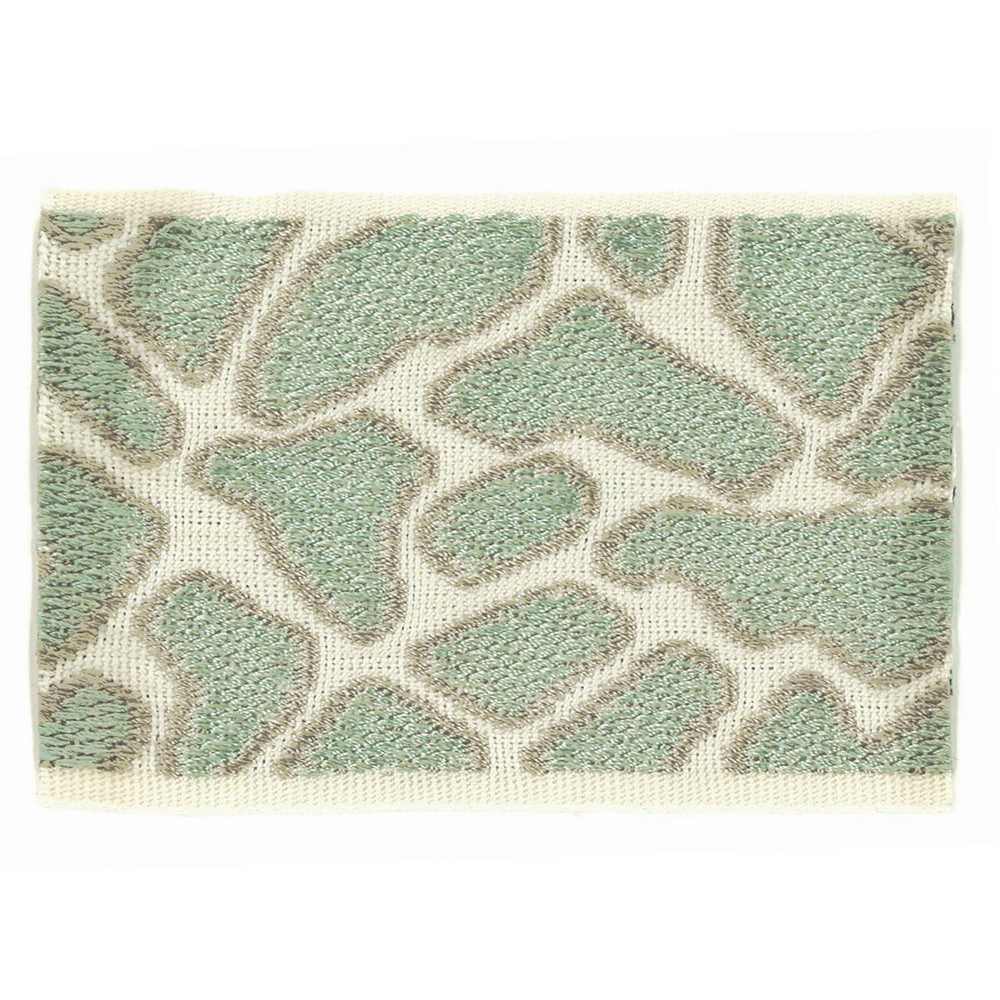Bobcat 2 Sage by Stout Designer Trim INSIGHTS TRIM 62%SVI 38%POL CHINA </p><p>Repeat: 0 2.75 in - Swanky Fabrics -