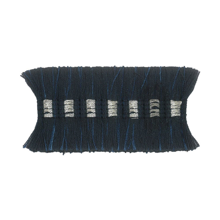 Boho 3 Denim by Stout Trim Stout Trim Boho 3 DenimTrim METROPOLITAN TRIM 62%ACR 33%POL 5%SVI CHINA </p><p>Repeat: H: 0.500, V: 0.000 1.75 in - Fabric Carolina -